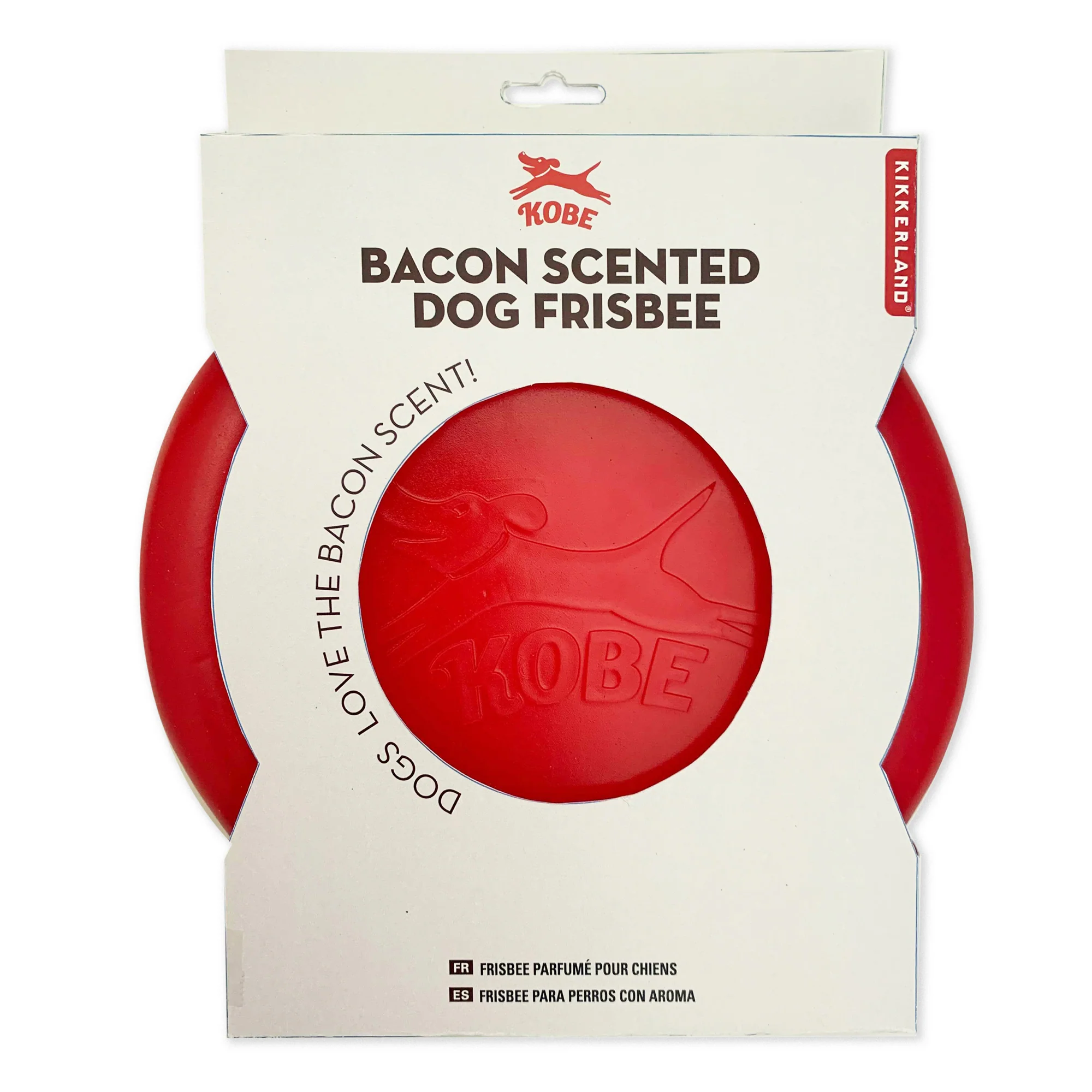 Kikkerland Kobe Bacon Scented Flying Disc