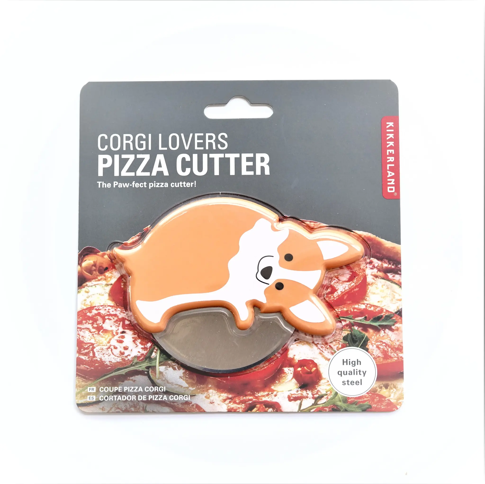 Kikkerland Corgi Lover Pizza Cutter