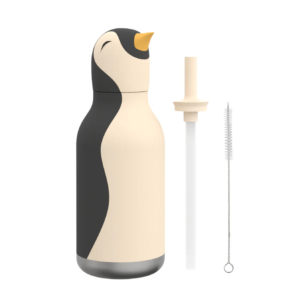 Bestie Animal Bottle, Arlo Penguin