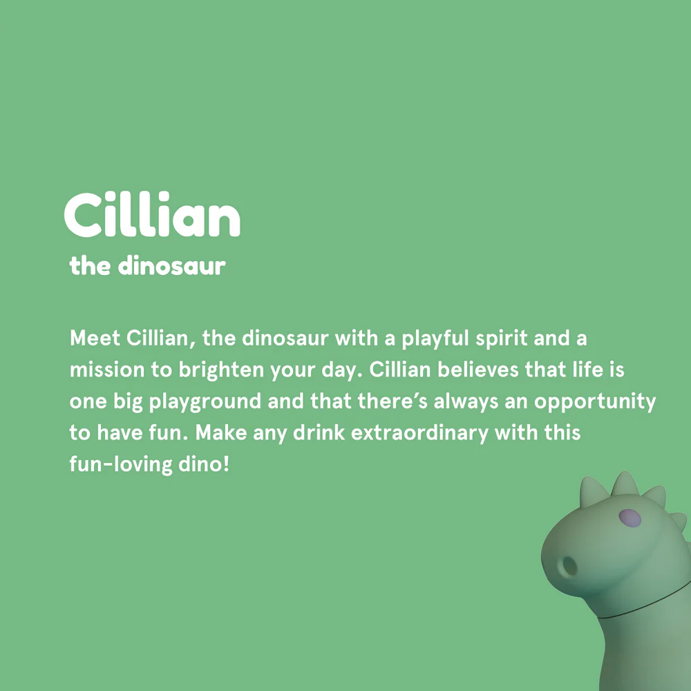 Bestie Animal Bottle, Cillian Dinosaur