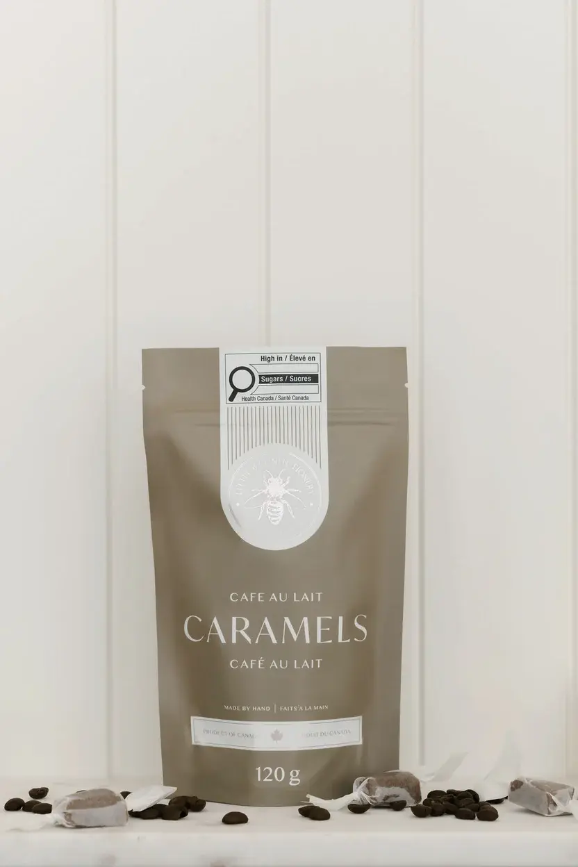 Little B Confectionary Salted Caramels Cafe Au Lait
