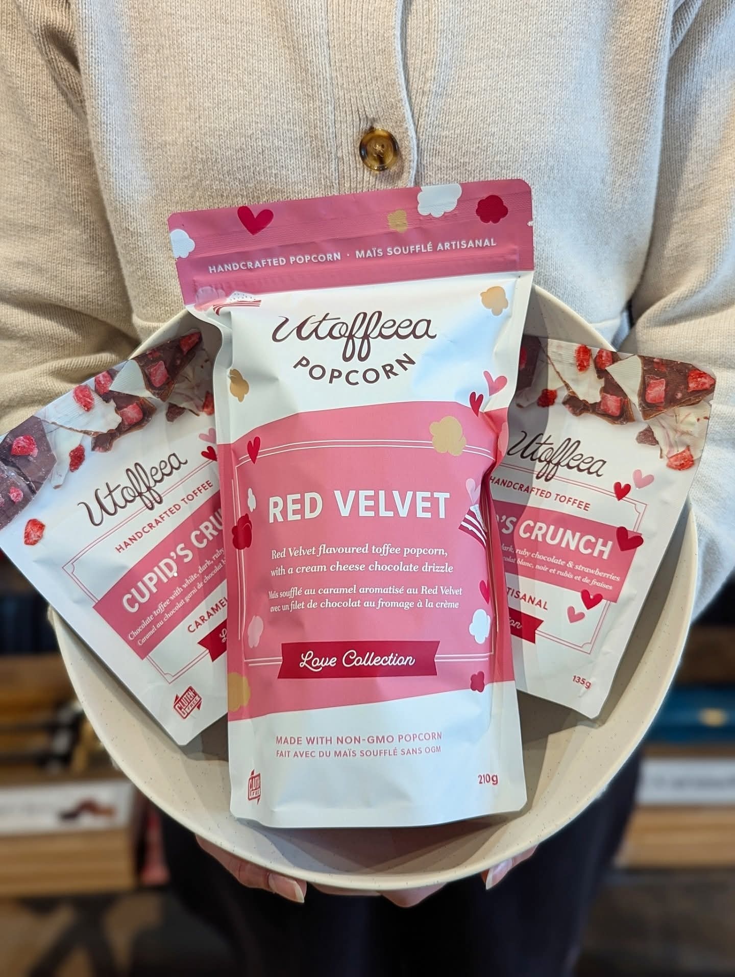 Utoffeea Utoffea Popcorn Red Velvet
