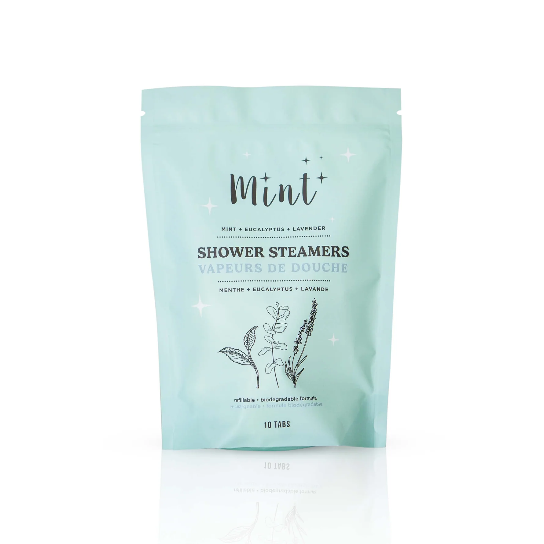 Mint Cleaning Mint Shower Steamer Bag (10 tabs)