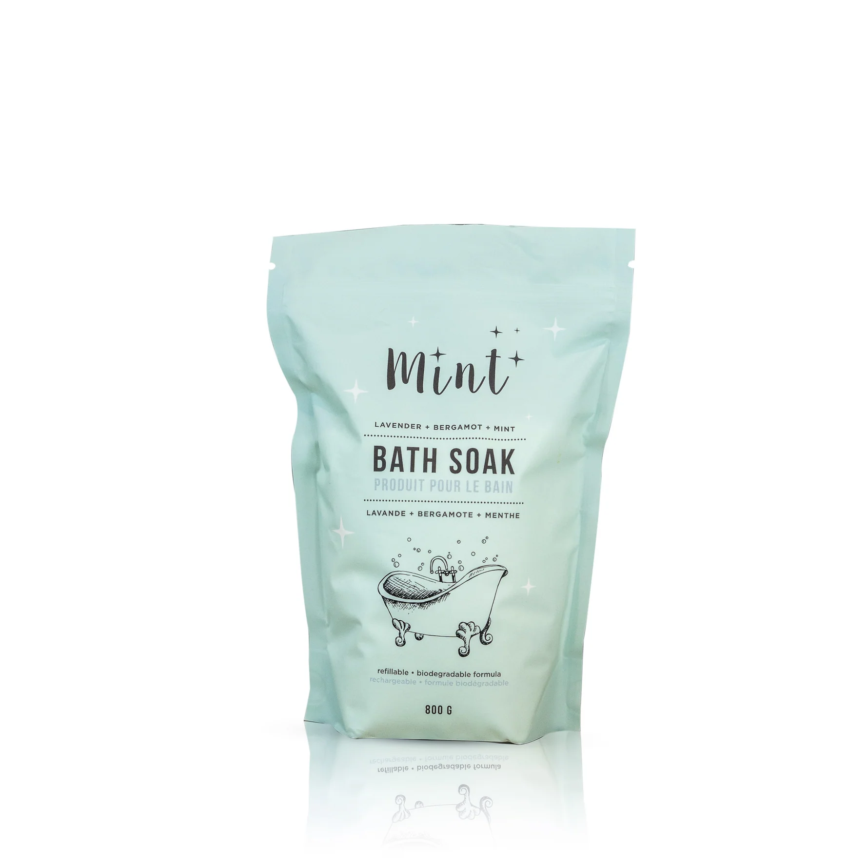 Mint Cleaning Bath Soak (800g)