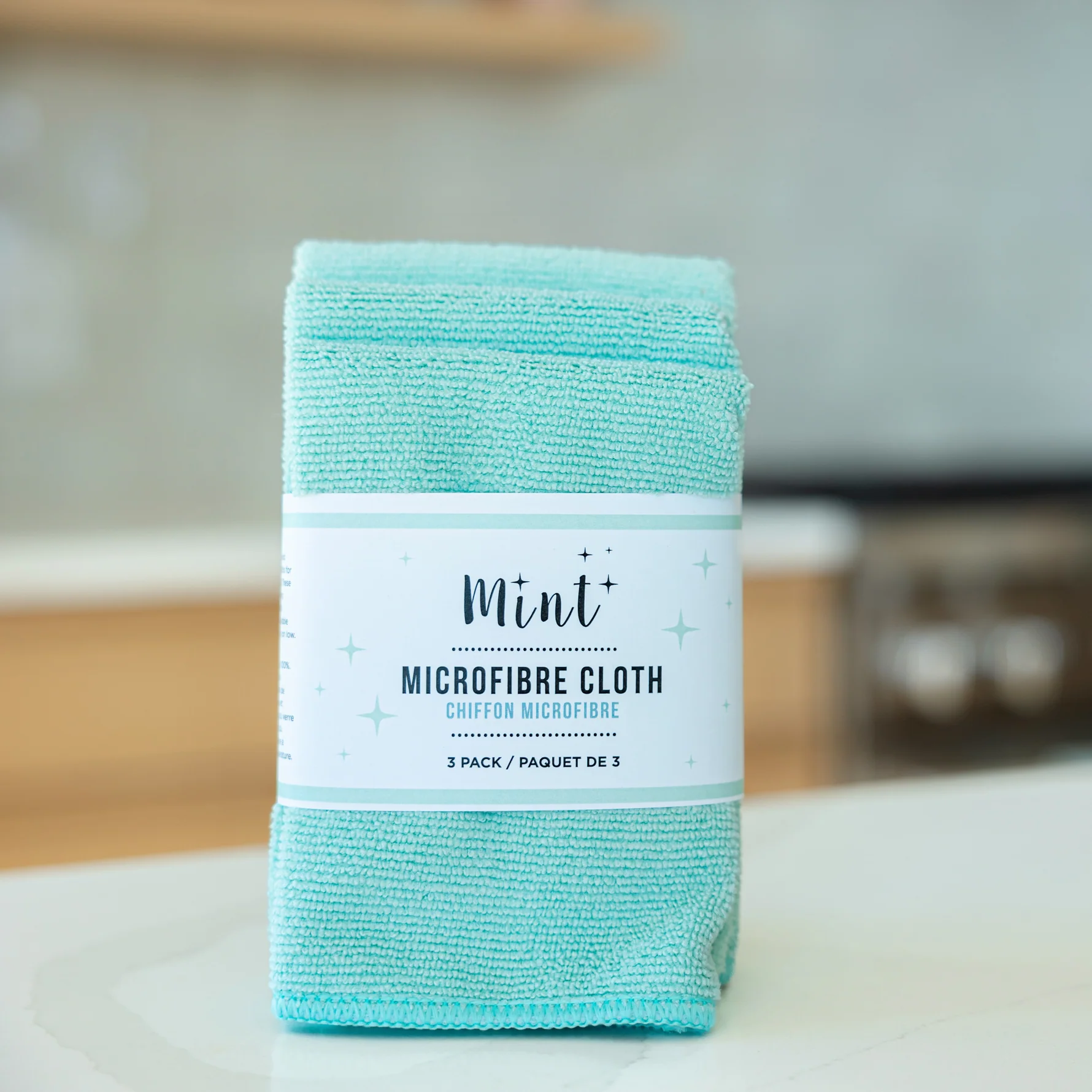Mint Cleaning Microfibre Cloths (3 pack)