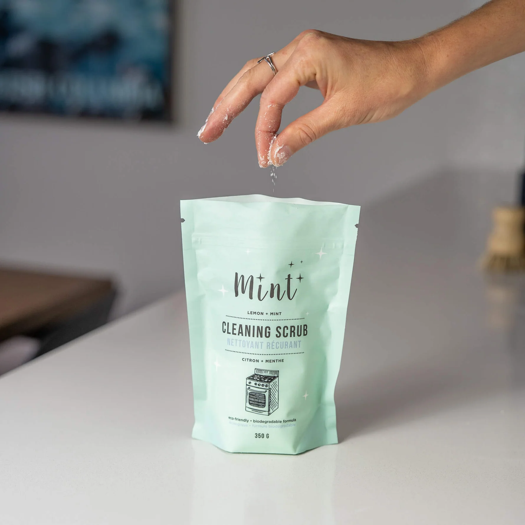 Mint Cleaning Cleaning Scrub (350g)