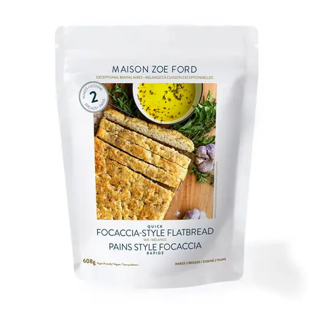 Maison Zoe Ford Quick Focaccia Style Flatbread Mix