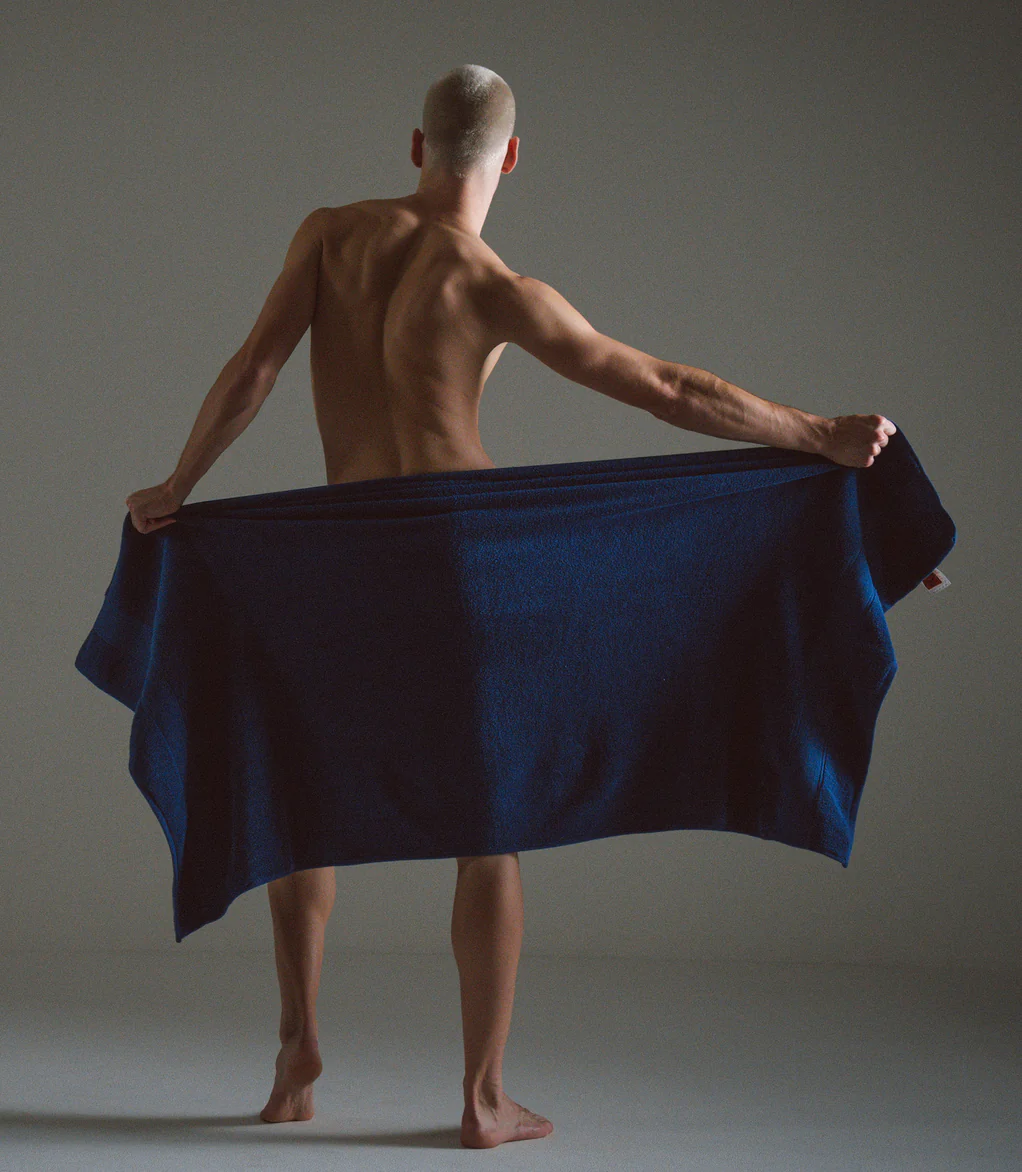 Typical Classic Studio Navy Stretch Bath Towel