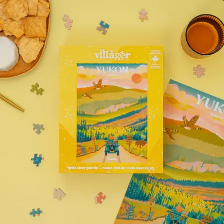 Villager Puzzles Yukon Road Trip 1000 Piece Puzzle