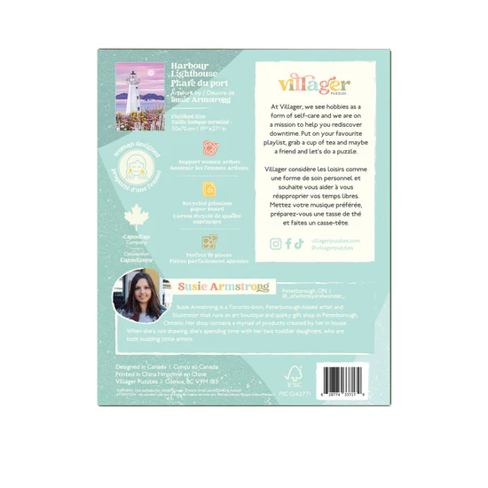 Villager Puzzles Harbour Lighthouse 1000 Piece Puzzle