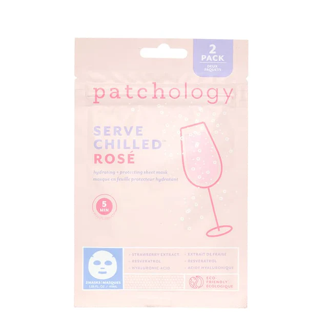 Patchology Serve Chilled Rose Hydrating Sheet Masks (2 pack)