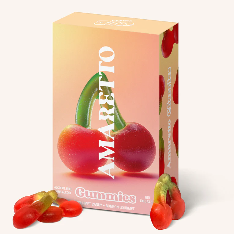 Vesper Amaretto Cherries Cocktail Gummies