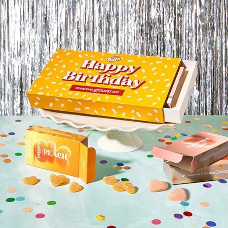 Vesper Happy Birthday Cocktail Gummy Gift Box