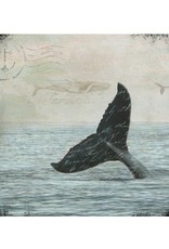 Cedar Mountain Small Art Block Whale Tail