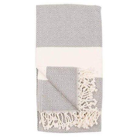 Pokoloko Turkish Towel Diamond Slate