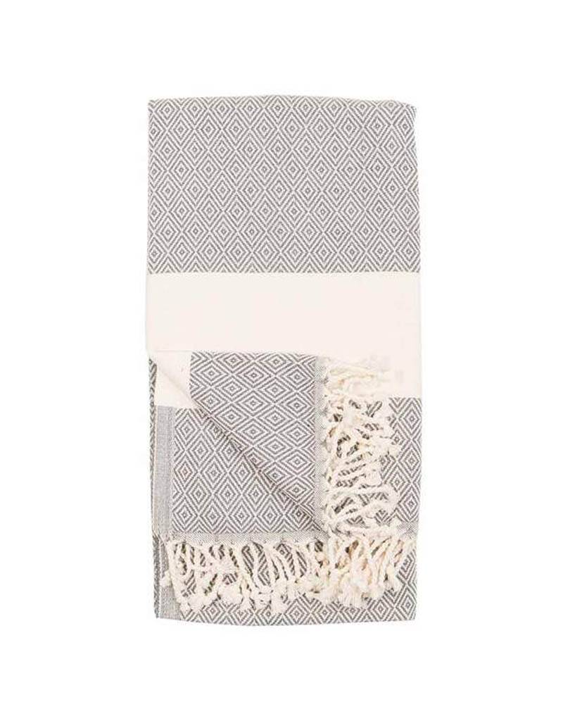 Pokoloko TTD4 Turkish Towel Diamond Slate