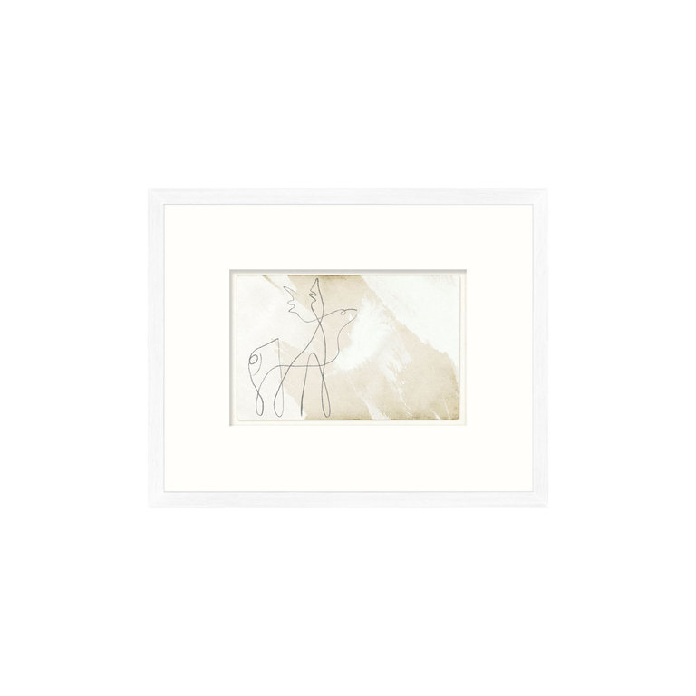 Celadon Art One-Line Frame - Moose