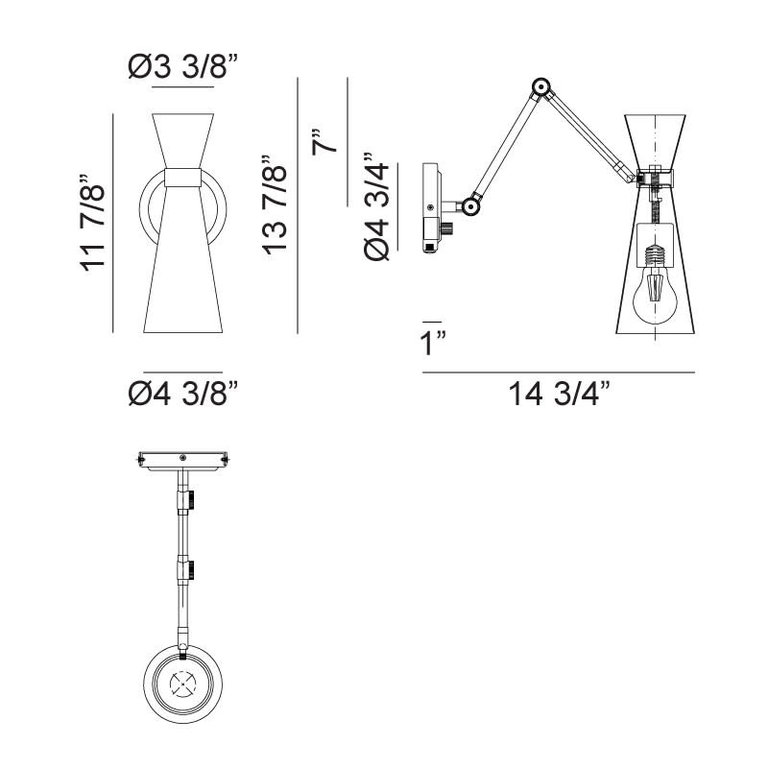 Matteo Lighting Blaze Wall Sconce