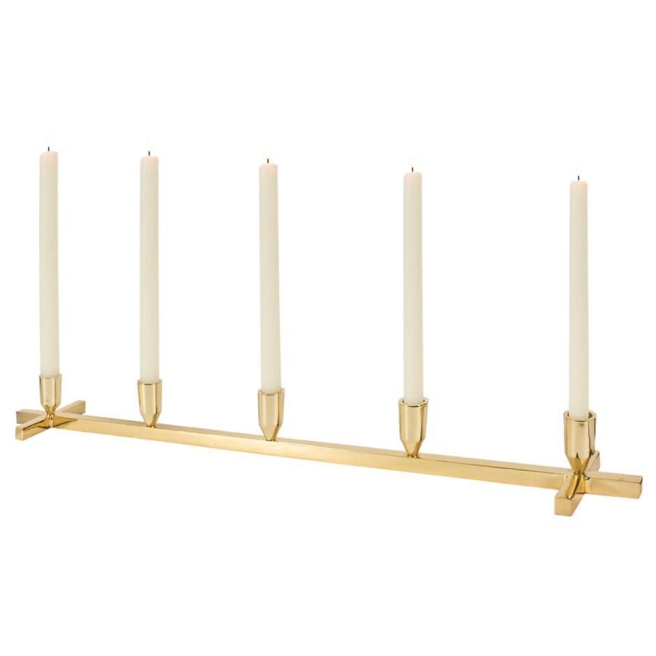 Chandelier de table Linea - 5 bougies - NATUR Furniture & Design