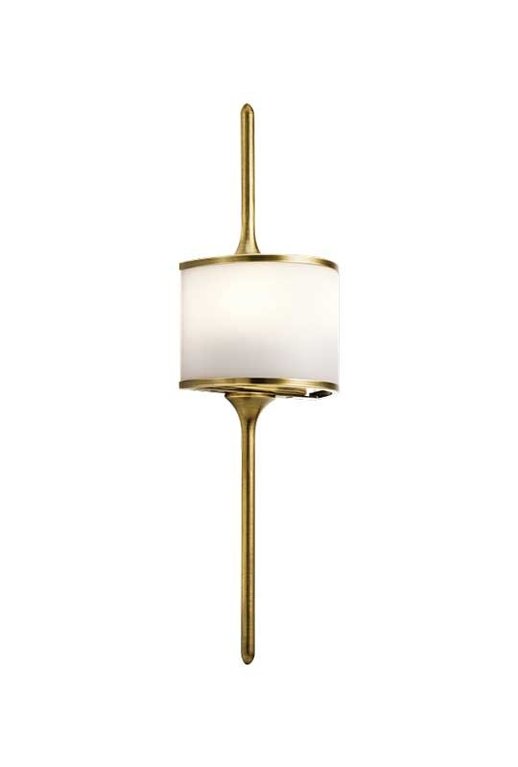 Kichler Mona Wall Sconce - Natural Brass