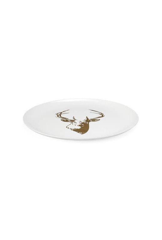 Assiette de Service Cerf Doré