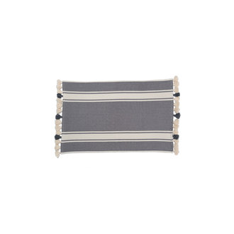 Pokoloko Kreative Tapis de bain Alma Charbon