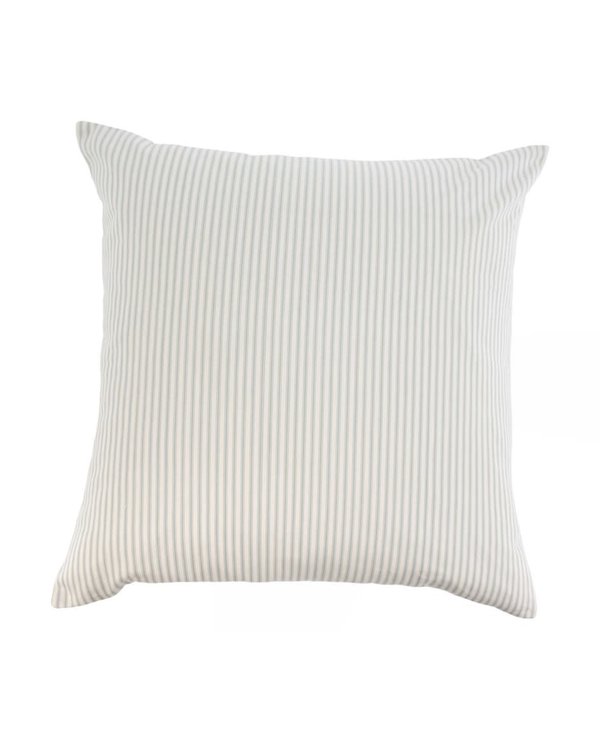 Coussin Ticking Gris