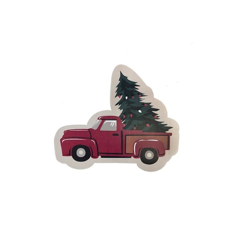 Harman Christmas truck paper napkin