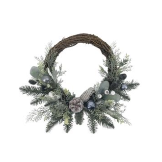 Eucalyptus and berries wreath