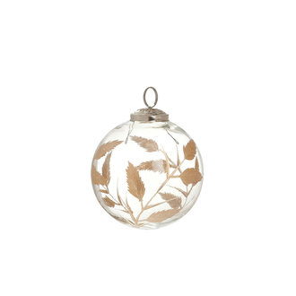 ADV/Pine Center Boule gravée or