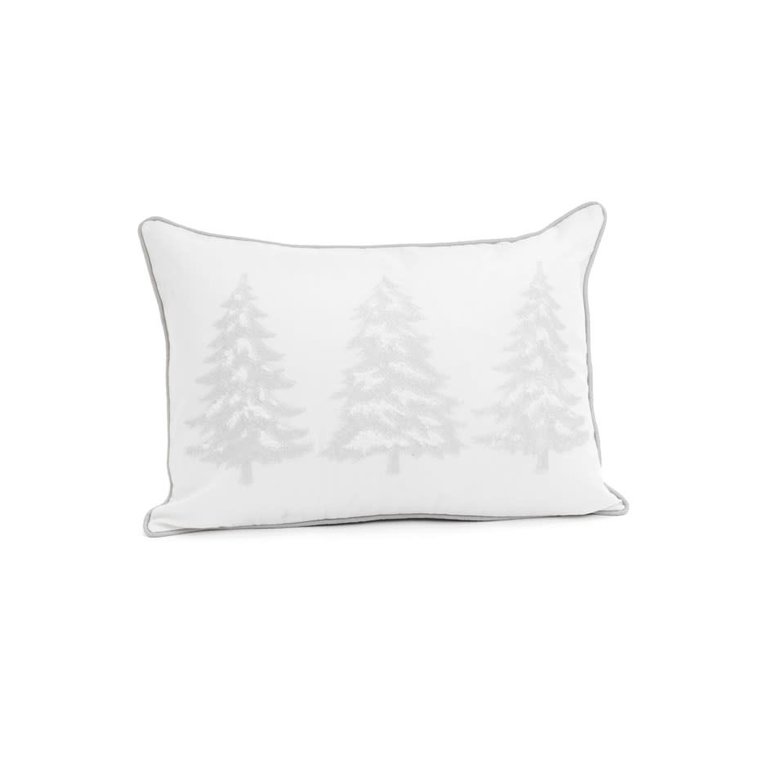 ADV/Pine Center Coussin Sapins argentés