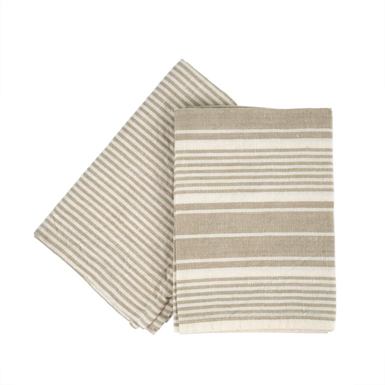 Indaba Trading French linen tea towel