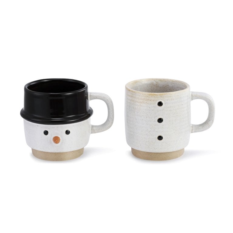 Demdaco Snowman mug set