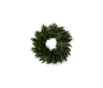 Green pine wreath