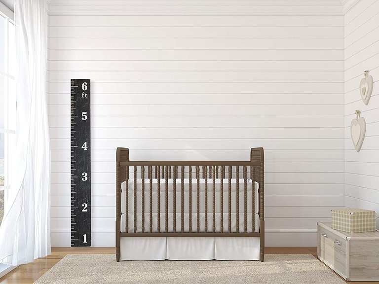 Creative Co-Op Growth Chart - Black