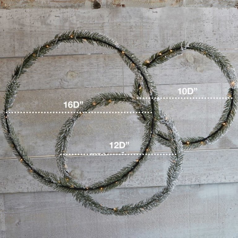 Harman Minimalist DEL Wreath 10"