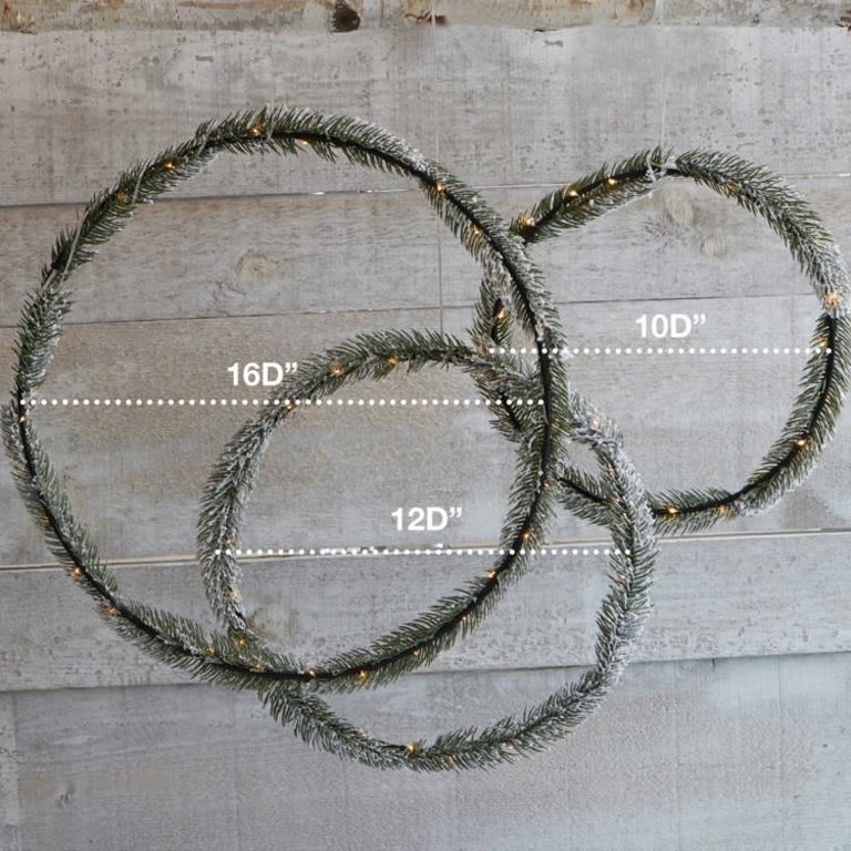 Minimalist DEL Wreath 12"