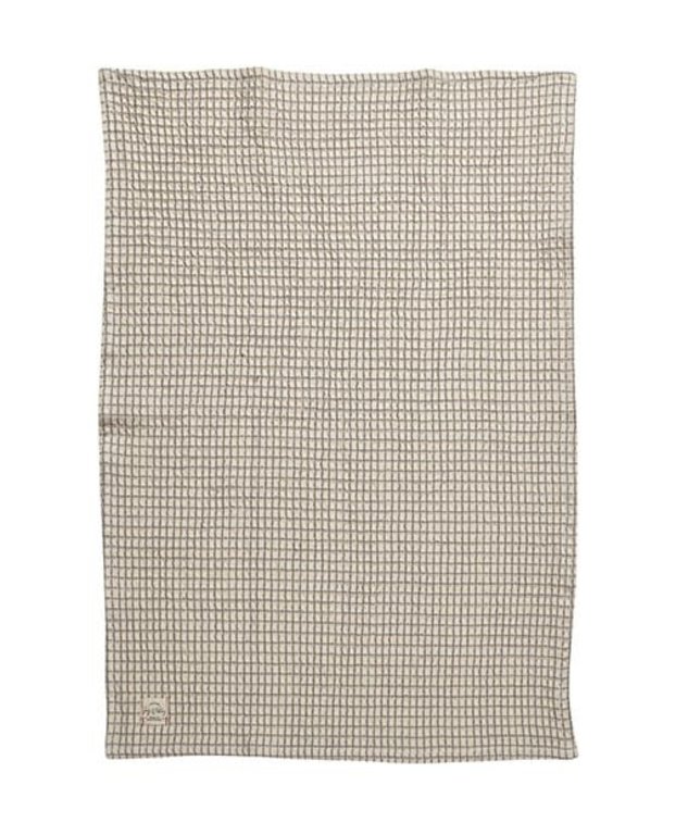 Harman Serviette de cuisine Carreaux - Gris