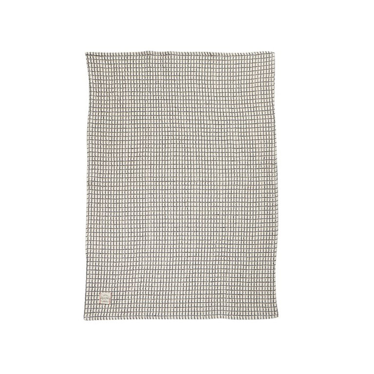 Harman Serviette de cuisine Carreaux - Gris