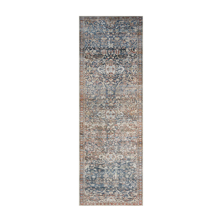 Loloi Rugs Jules Rug - Denim/Spice