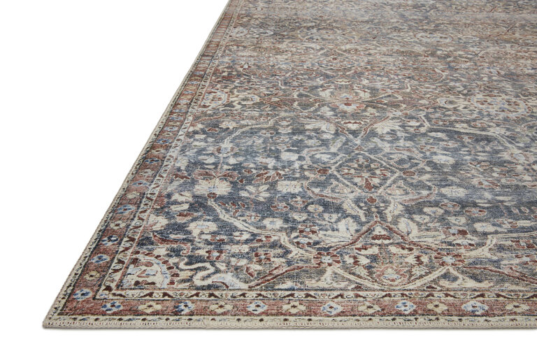 Loloi Rugs Jules Rug - Denim/Spice