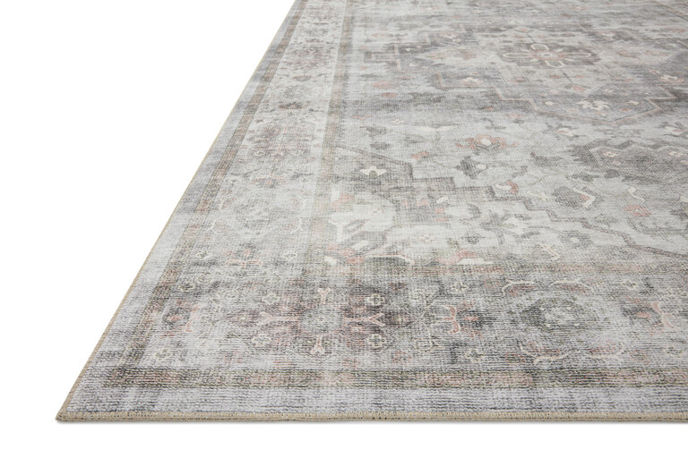 Loloi Rugs Tapis Heidi - Dove/Blush