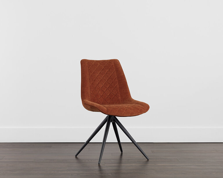 Sunpan Freya dining chair - Rust