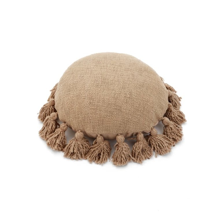 Coussin rond - Tan