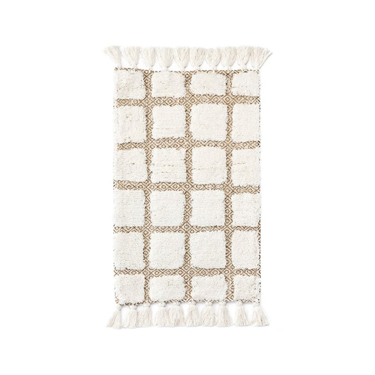 Tapis de bain Carreaux Shag