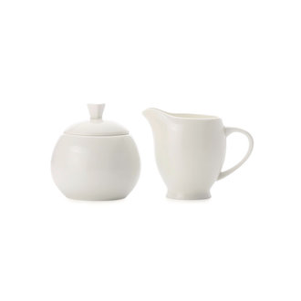 Mansion Cream Pot and Sugar Bowl