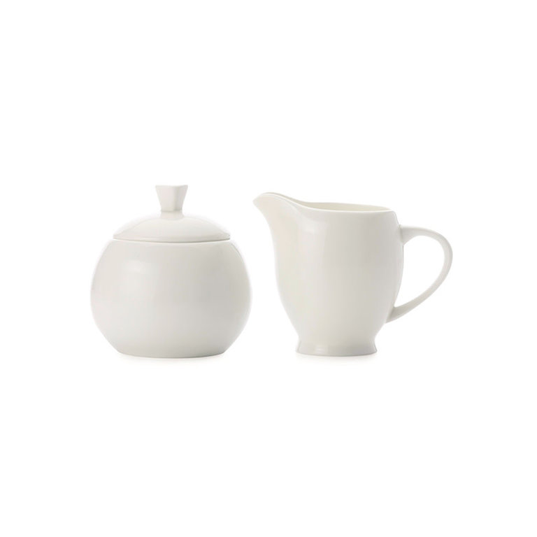 Mansion Cream Pot and Sugar Bowl