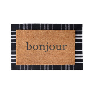 Tapis d'entrée superposés