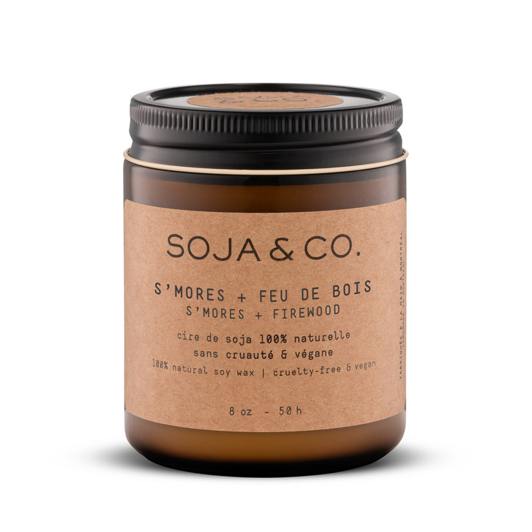 SOJA&CO - Candle - S'mores + Log fire