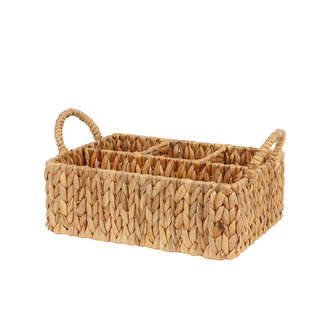 Panier de rangement à poignées